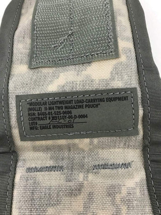 US  Military Double Mag Pouch, ACU 2er-Pack Neuwertig2
