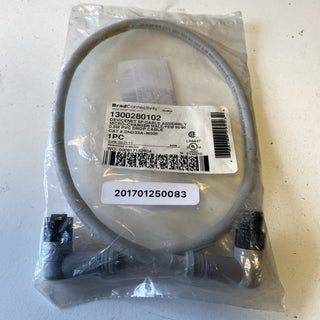 Molex 1300280102 DeviceNet Kabel MIC 5P M/MFE 0,5m 90°/90° Brad Woodhead NEU