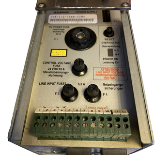 Indramat TVM 1.2-50W0-220V AC Servo Netzteil Versorgungsmodul – Gebraucht1