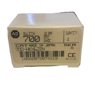 Allen Bradley 700-HKX6Z24 Ser A Relais 10 Ampere 3-polig 24VDC 10A 5-polige Fe2