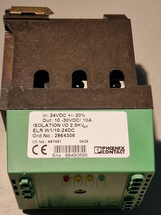 Phoenix Contact ELR W1/10-24DC 2964306 Reversing Load Relay2