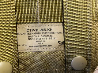 Us Army USGI Khaki MOLLE Mesh Kantinentasche6