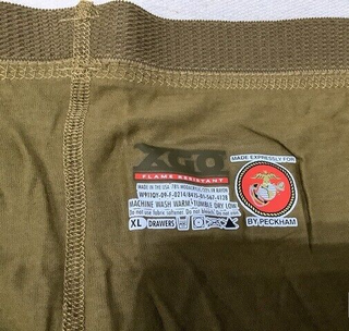 US Military Surplus GI USMC FROG Thermal Underpants XL coyote UVP 39,953
