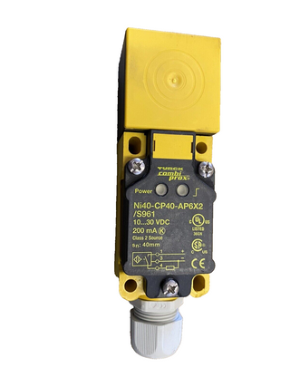 Turck NI40-CP40-AP6X2 Induktiver Sensor – 40mm PNP NO – NEU (Sonstige)2