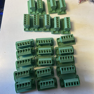 24x Phoenix Contact 1840586 DFK-PC 4/ 5-GF-7,62 Durchführungsstecker – Neu (Sons