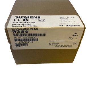 SIEMENS 5TT3200-2KK30 CHARGING CONTROLLER New0