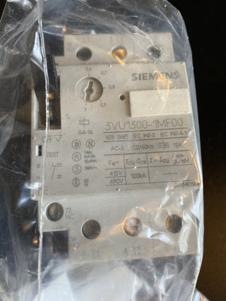 Siemens 3VU1300-1MF00 Motorschutzschalter 0,6–1A Leistungsschutzschalter gebrauc0