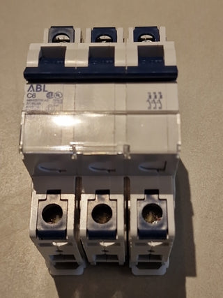 ABL SURSUM 3C6UM LS-Schalter C6A 3-polig 480Y/277VAC Miniature Circuit Breaker0