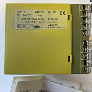 Pilz PZE7 Sicherheitsrelais PZE 7 24VDC 4W 6S 1Ö Nr.: 474050 Top2