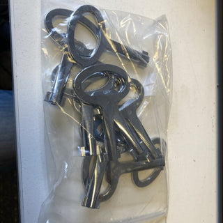 9x Doppelbartschlüssel SZ 2531.000 Schranksysteme 25310001
