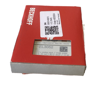 Beckhoff EL3052 EtherCAT Klemme 2-Kanal Analog Eingang 4-20mA - NEU & OVP