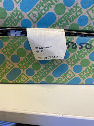 50x PHOENIX CONTACT Reihenklemme, UK25, 30070131