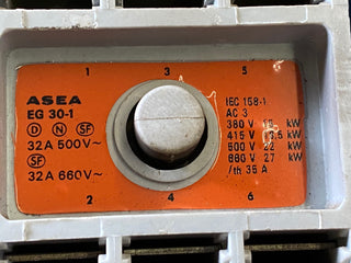 ASEA EG 30-1 SK 415 043-R Schütz Contactor geb1