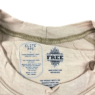 NEU USGI Army FREE Fire Resistant Elite PPE T-Shirt Desert Sand Größe X-Large5