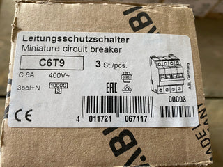 ABL Sursum C6T9 Leitungsschutzschalter, Sicherungsautomat 400V1