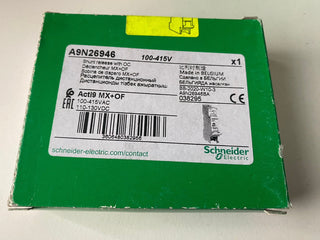 Arbeitsstromauslöser MX+Hilfskontakt OF, 220-415V AC 110-130V DC Schneider A9N261