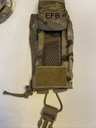 EFB Power Tactical Military Multicam Radio Pouch USGI MOLLE9