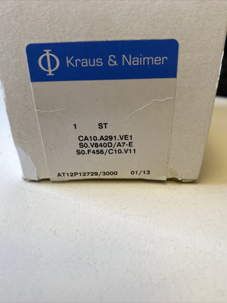 Kraus & Naimer Nockenschalter CA10 A291 VE1 – NEU & OVP0