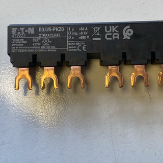 EATON B3.0/5-PKZ0 Drehstromschienenblock Phasenschiene 232290 Neu0