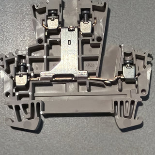 100x Weidmüller WDK 2.5 Doppelstockklemme 1021500000 W-Reihe 2,5mm² Schraub NEU0