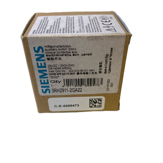 Siemens Hilfsschalterblock 3RH2911-2GA22 2S 2OE S000