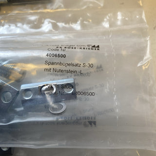 16x original RK Rose+Krieger Spannbügelsatz S-30 (Art.-Nr. 4006500)