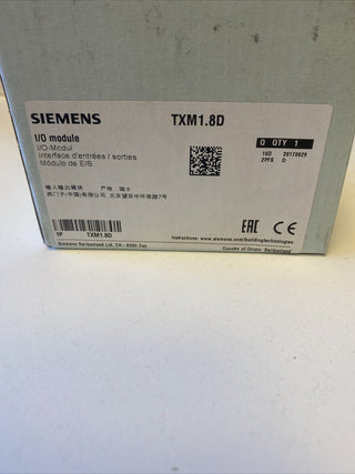 Siemens Dig.Industr. Digital-Eingangsmodul TXM1.8D Schaltrelais BPZ:TXM1.8D0