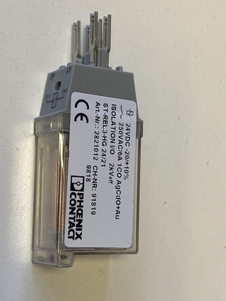 Phoenix Contact ST-REL3-HG 24/21 Relaisstecker 24V DC 2821012 Neu3