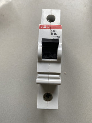 5x ABB S261 B16 Leitungsschutzschalter Sicherungsautomat S261-B16 – Gebraucht1