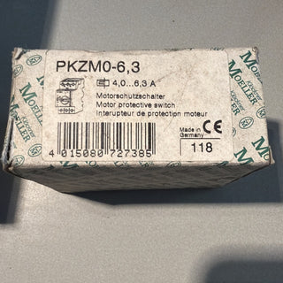 Eaton Moeller PKZM0-6,3 Motorschutzschalter 4–6,3A (072738) – NEU0