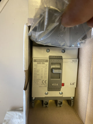 LS Metasol ABS 53c 40A 3P Kompaktleistungsschalter Artikelnummer TGCC150728-2402
