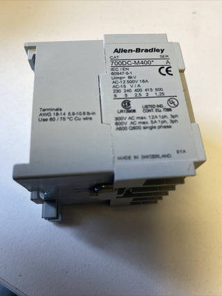 Allen-Bradley 700DC-M400*, 24 VDC, Hilfsschütz2
