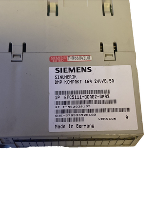 SIEMENS 6FC5111-0CA02-0AA2 / 6FC51110CA020AA2 (USED)2