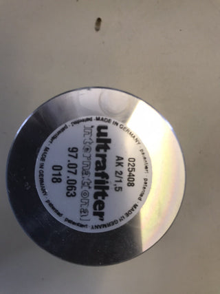 Ultrafilter Filtereinsätze AK 2/1,5   97.07.063.0186