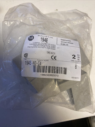Allen-Bradley 194E Klemmenabdeckung 4-polig für 194E 40-63A1