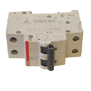 ABB S202-C63 Leitungsschutzschalter – 2-polig, 63A, Charakteristik C3