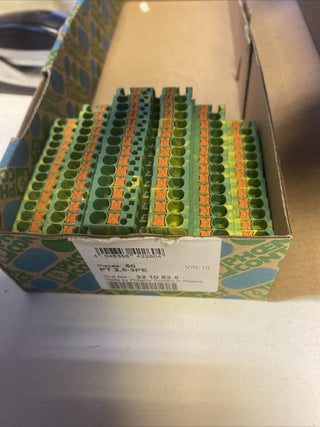 Phoenix Contact 3210525 Dreistock-Schutzleiterklemme 5.2 mm Schnellanschluss Grü1