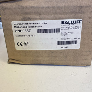 BALLUFF BNS038Z, BNS 816-B03-PA-12-602-11, Positionsschalter - NEU/OVP0