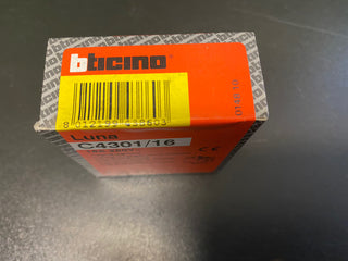 BTicino Luna C4301/16 Leitungsschutzschalter 16A 1P+N Magnetothermisch NEU2