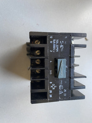 EAW Leistungsschütz ID 3 15A 60V DC TGL 22700 DDR Schütz gebraucht2