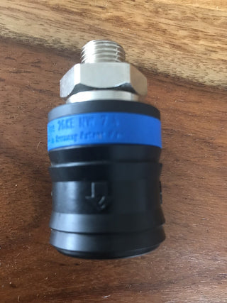26KEAW13MPN Schnellkupplung Entlüftungsautomatik,Außengewinde G 1/4", NW 7,4, <16