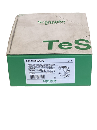 Schneider Electric LC1D40AP7 TeSys Deca Leistungsschütz 40A 18,5kW 230V AC – NEU1
