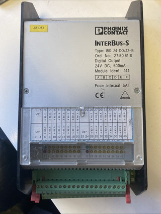 PHOENIX CONTACT INTERBUS-S IBS 24 DO/32 24V DC 500mA 412