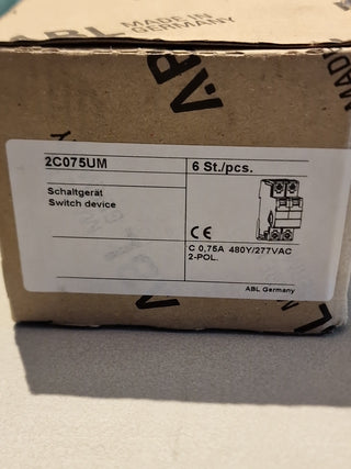 ABL Sursum 2C075UM  Kompaktleistungsschalter 480Y/277VAC6