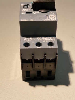 Siemens Leistungsschalter 3RV2021-0HA10 Beschädigung Drehknopf#125