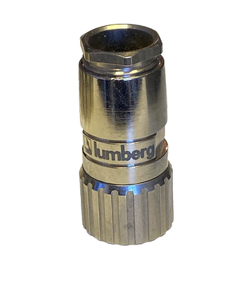 NEU! Lumberg Automation 2054 RKC 120/13,5 M23 Rundsteckverbinder | 12-polig, wei0