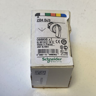 Schneider Electric Harmony XB4 Wahlschalter-Frontelement Schwarz (ZB4BJ3) Neu0