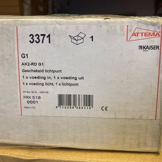 ATTEMA Ak2-RD G1 - AT3371 Kabelstecker IP65 Erdungskabel-Anschlussklemme NEU1