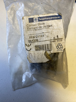 SCHNEIDER ELECTRIC XENC1141 Kontaktblock, DPST - NC, Schraubklemme, 2-polig, 3 A1