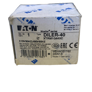 Eaton DILER-40 Hilfsschütz 4S 415V/480V AC – neu1